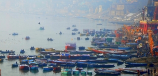 Varanasi, One of the Worlds Oldest City is a Place of Pilgrimage for Hindus, Who come to Bathe in the Holy River